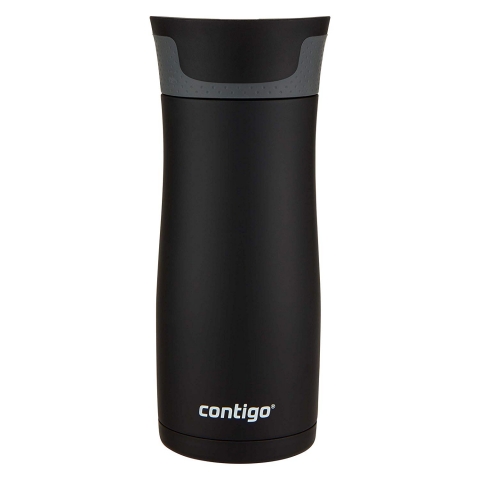 Contigo AUTOSEAL West Loop elik Mug (470ml)(Siyah/Gri) (2 Adet)