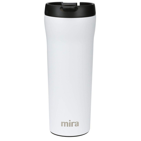 MIRA Paslanmaz �elik Yal�t�ml� Termos (Beyaz) (470ml)