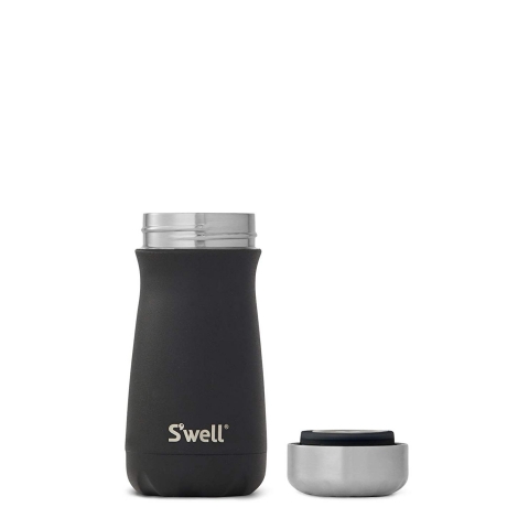 S'well Paslanmaz elik Termos Mug (350ml) (Siyah)