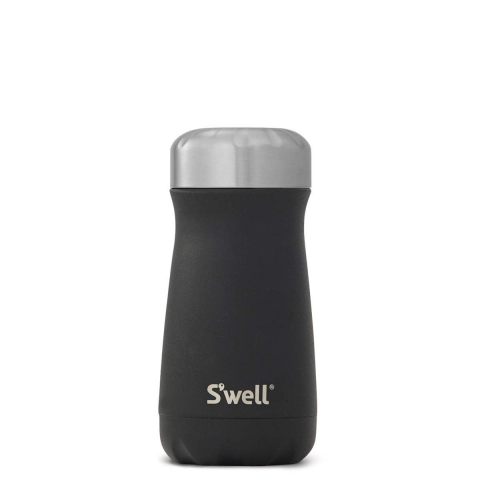 S'well Paslanmaz elik Termos Mug (350ml) (Siyah)