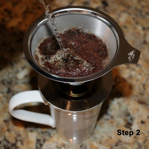 Arctic Filtre Kahve in Metal Filtre