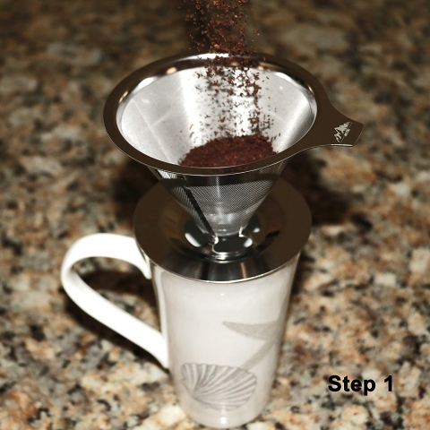 Arctic Filtre Kahve in Metal Filtre