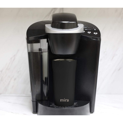 MIRA Paslanmaz �elik Yal�t�ml� Termos (Gri/Siyah) (350ml)