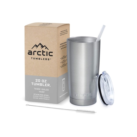 Arctic Tumblers Paslanmaz elik Mug Termos (Gri)(700mL)