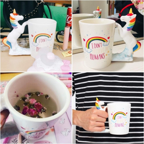 HOMEE Unicorn Seramik Kupa