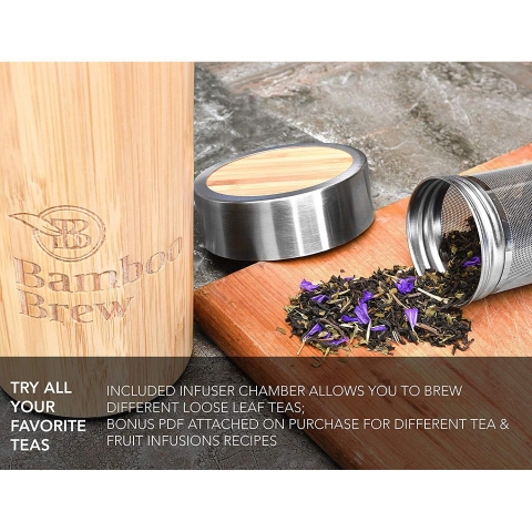 Bamboo 17 oz Scak Souk Ahap Termos
