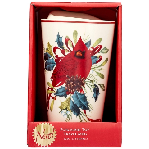 Lenox Winter Greetings Porselen Seyahat Bardak Termos