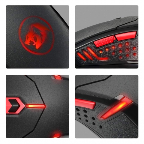 Redragon S101-BA Gaming Klavye Mouse ve Kulalk Seti