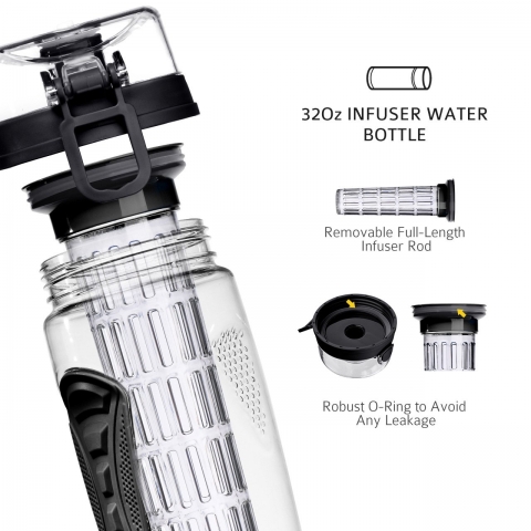 OMORC 32 OZ Sport Fruit Infuser Su Termosu