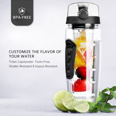 OMORC 32 OZ Sport Fruit Infuser Su Termosu