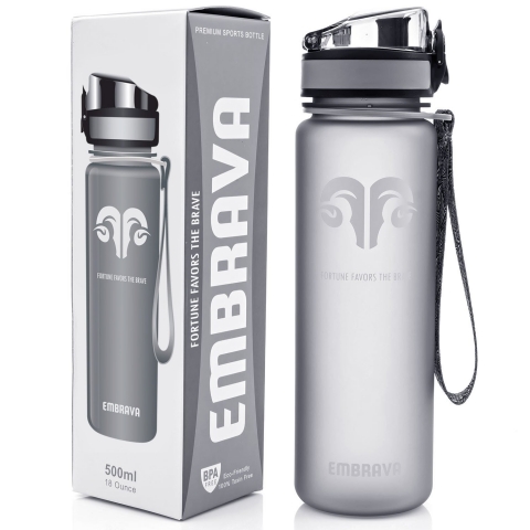 Best Sports Water Bottle - 18oz Small - Eco Friendly