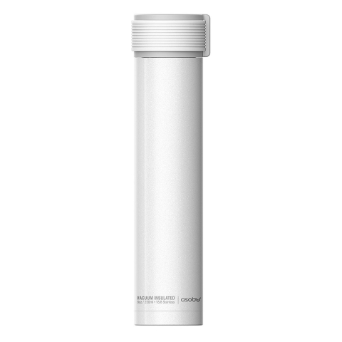 The Asobu nce Kk Paslanmaz elik Termos (Beyaz) (230ml)