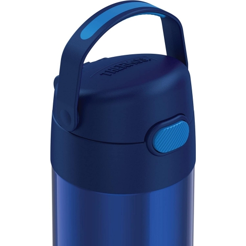 Thermos Funtainer Paslanmaz elik Termos (Mavi) (350mL)