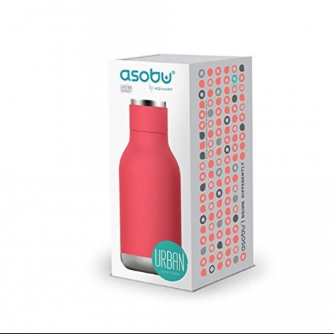 asobu Urban Yal�t�ml� Paslanmaz �elik �i�e (470ml) (Turquoise)