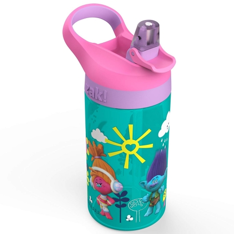 Zak Designs ocuklar in Trolls Su Matara (470ml)