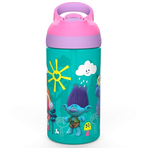 Zak Designs ocuklar in Trolls Su Matara (470ml)