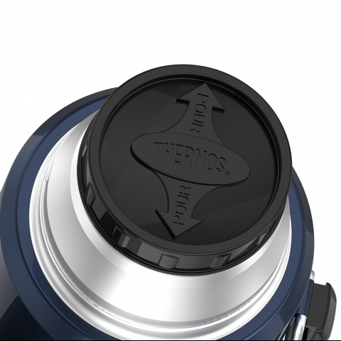 Thermos Paslanmaz elik Termos (2L)(Lacivert)
