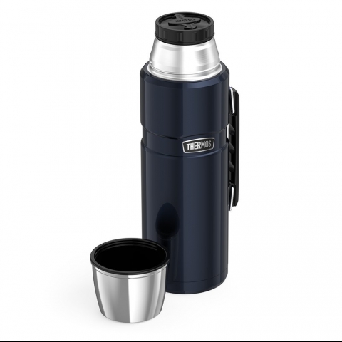 Thermos Paslanmaz elik Termos (2L)(Lacivert)