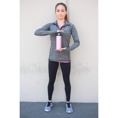 Aquatix Paslanmaz �elik Termos (Rose Gold) (620ml)