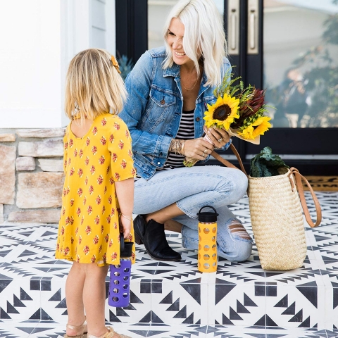 Lifefactory Cam Matara (Mavi) (350ml)