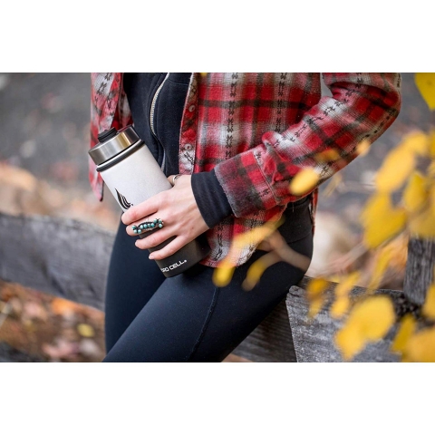 HYDRO CELL Paslanmaz �elik Matara (530ml) (Siyah/Beyaz)