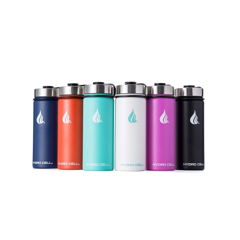 HYDRO CELL Paslanmaz �elik Matara (500ml) (Kar���k Mavili)