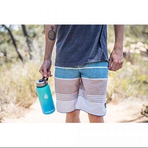 HYDRO CELL Paslanmaz �elik Matara (940ml) (Kar���k Mavili)