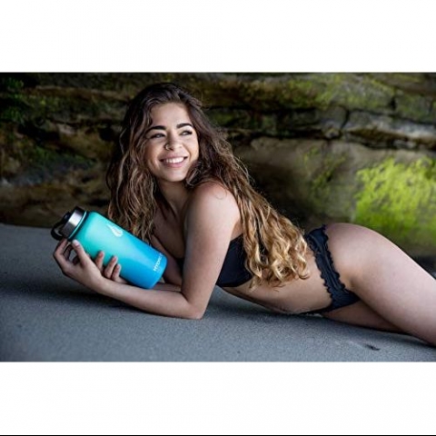 HYDRO CELL Paslanmaz �elik Matara (940ml) (Kar���k Mavili)