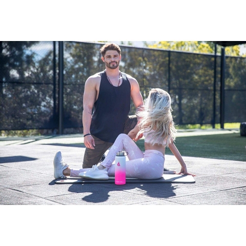 HYDRO CELL Paslanmaz �elik Matara (1180ml) (Beyaz/Pembe)