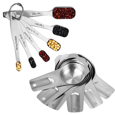 Mama Hack Paslanmaz �elik �l�� Ka���� Seti (14 Par�a)