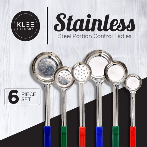 Klee Utensils Porsiyon Kontrol Kepe (6 Adet)