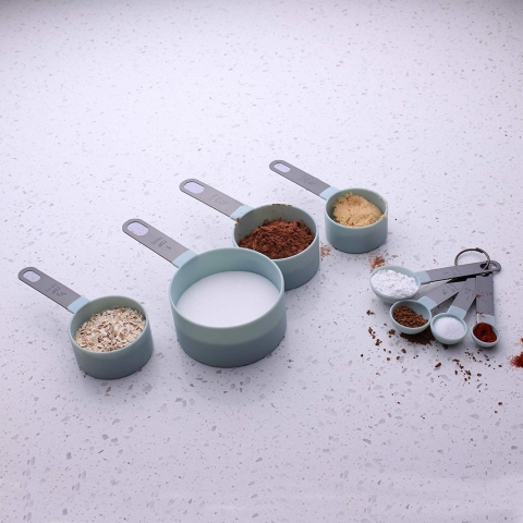 Country Kitchen Paslanmaz �elik �l�� Kab� ve Ka���� Seti (8Par�a)