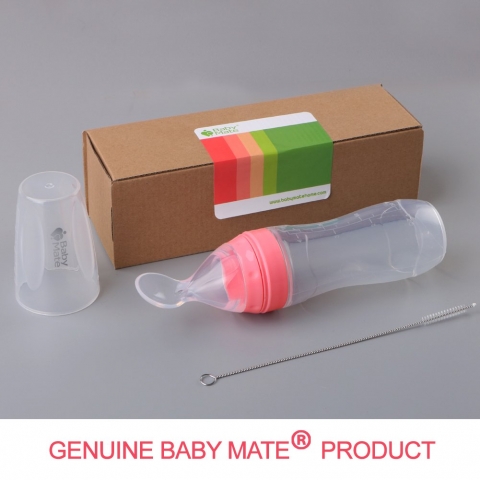 Baby Mate Kakl Biberon (Pembe)(120ml)