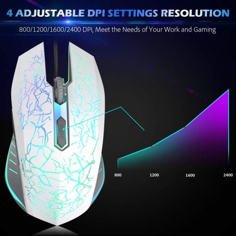 VersionTECH. RGB Ergonomik Gaming Mouse