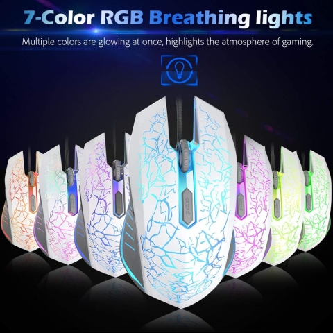 VersionTECH. RGB Ergonomik Gaming Mouse