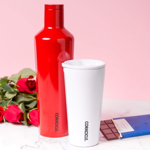 Corkcicle Canteen Dipped Koleksiyon Termos (470ml) (Clementine)