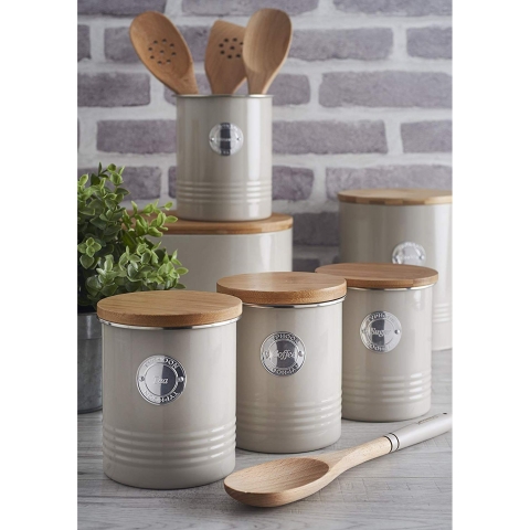 Typhoon Living Putty Utensil Pot, Durable Carbon Steel Kaklk