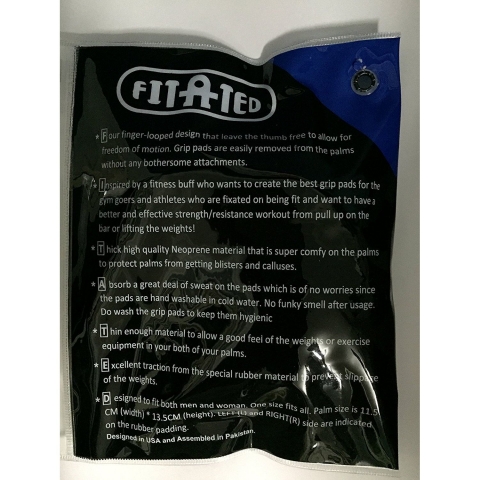 FITATED Crossfit Eldiveni