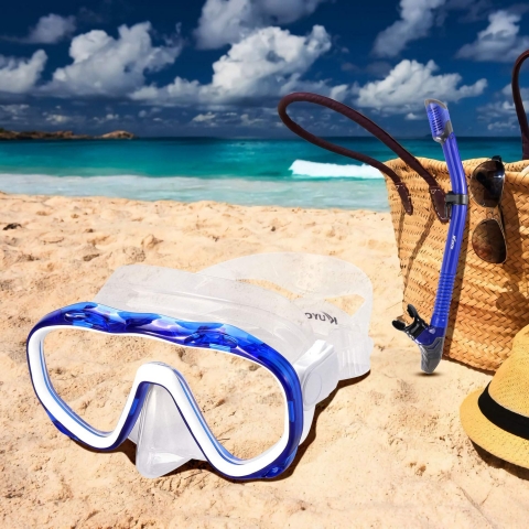 KUYOU Snorkel Set Adults,Dry nolkel