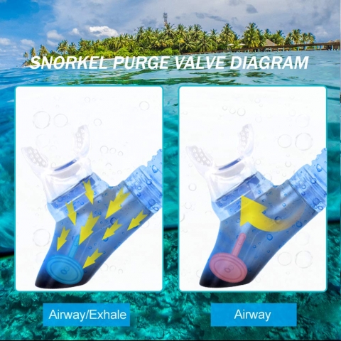 HUBO SPORTS norkel Maske Seti
