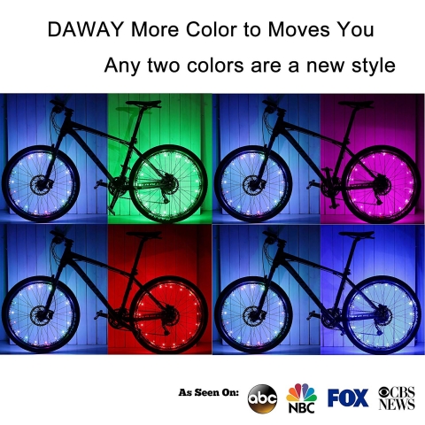 DAWAY Bisiklet Tekerlek Led I��klar�
