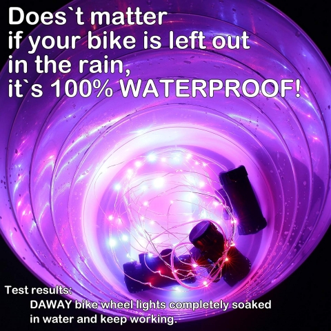 DAWAY Bisiklet Tekerlek Led I��klar�