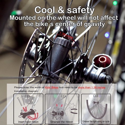 DAWAY Bisiklet Tekerlek Led I��klar�