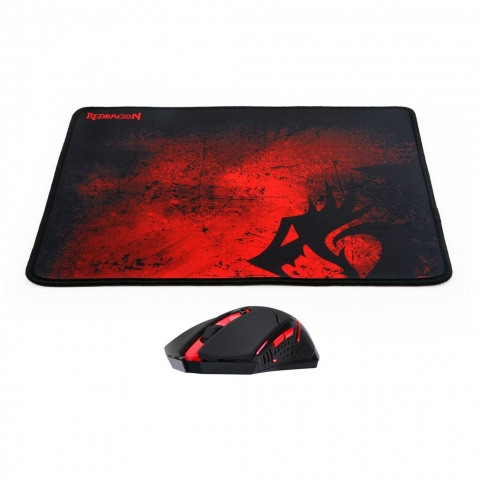 Redragon M601-WL-BA Wireless Gaming Mouse Ve Mouse Pad