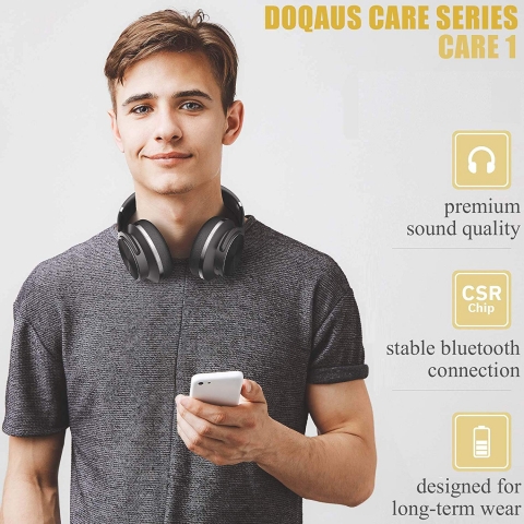 DOQAUS Bluetooth Kulak st Kulaklk