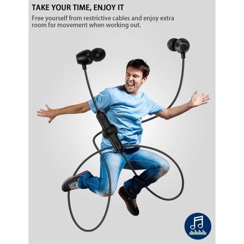 ELECITIZON Wireless Bluetooth V5.0 Kulak i Kulaklk