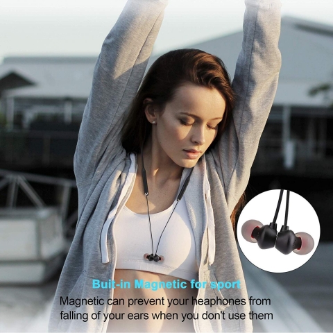 JIALEBI Bluetooth Ense Tipi Kulaklk