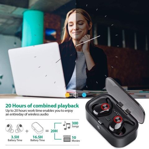 IEAWISL Bluetooth Kulak i Kulaklk