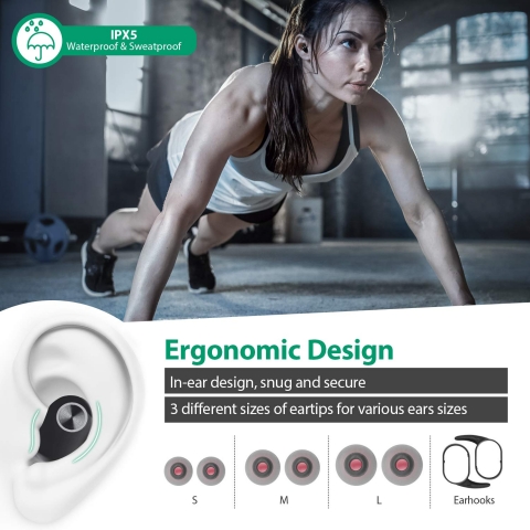 IEAWISL Bluetooth Kulak i Kulaklk