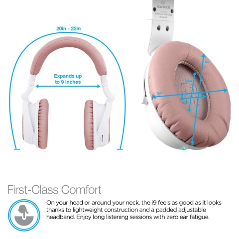 Naztech i9 Bluetooth Kulak st Kulaklk